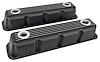 Black Finned Aluminum Valve Covers for 1992-2003 Mopar Magnum 5.2L 318, 5.9L 360 V8