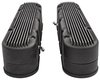 Black Finned Aluminum Valve Covers for GM LS Engines [2-piece Hidden Coil Design] - image 2