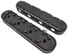 Black Finned Aluminum Valve Covers for GM LS Engines [2-piece Hidden Coil Design] - image 4