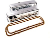 Chrome Valve Covers with Logo Big Block Chevy, Tall - image 1