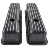 Black Finned Valve Covers for 1958-1986 Small Block Chevy - image 3