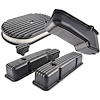 Black Finned Aluminum Dress-Up Kit for 1958-1986 Small Block Chevy - image 1