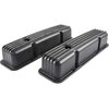 Black Finned Valve Cover Kit for 1958-1986 Small Block Chevy - image 2