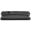 Black Finned Valve Covers for 1987-1997 Small Block Chevy - image 2