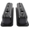 Black Finned Valve Covers for 1987-1997 Small Block Chevy - image 3