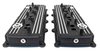 Cast Aluminum Valve Covers for 5.7L, 6.1L, 6.4L Gen III Hemi Engines [Black Finish, Finned] - image 4