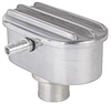 Polished Finned Valve Cover Push In Breather with PCV Tube - image 1