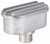 Polished Finned Valve Cover Push In Breather with PCV Tube - image 2