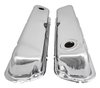 Stamped Steel Valve Covers for Small Block Ford 351W [Chrome] - image 2