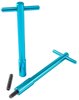 Valve Cover T-Bar Wing Nuts Blue - image 2