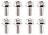 Valve Cover Bolt Kit Fits 1955-86 Small Block Chevy with Flange/Perimeter Mounting [Stainless Steel] - image 1