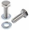 Valve Cover Bolts for Small Block Chevy Chrome 4/pkg - image 1
