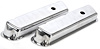 Polished Cast Aluminum Smooth Valve Covers Small Block Ford - image 1