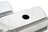 Polished Cast Aluminum Smooth Valve Covers Small Block Ford - image 2