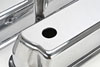 Polished Cast Aluminum Smooth Valve Covers for Small Block Ford 289, 302, 351W - image 2