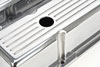 Polished Cast Aluminum Ball-Milled Valve Covers for 1958-1986 Small Block Chevy [Tall Design] - image 2