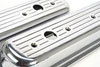 Polished Cast Aluminum Ball-Milled Valve Covers for 1987-1997 Small Block Chevy (Centerbolt Mount) - image 2