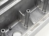Polished Cast Aluminum Ball-Milled Valve Covers for 1987-1997 Small Block Chevy (Centerbolt Mount) - image 3