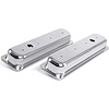 Polished Cast Aluminum Ball-Milled Valve Covers for 1987-1999 5.0L-5.7L Small Block Chevy - image 1