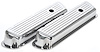 Polished Cast Aluminum Ball-Milled Valve Covers Small Block Ford - image 1