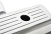 Polished Cast Aluminum Ball-Milled Valve Covers Small Block Ford - image 2