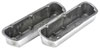 Polished Cast Aluminum Ball-Milled Valve Covers Small Block Ford - image 4