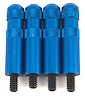 Aluminum Valve Cover Nuts Blue Anodized - image 1