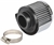 Clamp-On Valve Cover Breather with Shield For 1 3/8 in. O.D. Tube [Chrome] - image 2