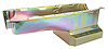 Street & Strip II Oil Pan for 1965-1990 Big Block Chevy [2-Piece Rear Main, Gold Iridited Finish] - image 1