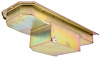 Gen III Hemi Engine Swap Oil Pan for 1963-1975 Mopar A, B, C, and E Body Cars [Center Sump, Gold Zinc Finish] - image 1