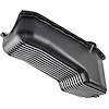 Finned Aluminum Oil Pan for 1955-1979 Small Block Chevy (Driver Side Dipstick) - image 1