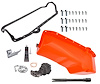 Orange Oil Pan Kit with Oil Pump & Pickup for 1955-1979 Small Block Chevy - image 1