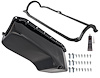 Stock Replacement Oil Pan Kit for 1986-2002 Chevy 305, 350 ci. Engines w/Right Hand Dip Stick & 1-Piece Rear Main Seal [Black] - image 1