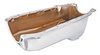 Stock Replacement Oil Pan for 1986-2002 Chevy 305, 350 ci. Engines w/Right Hand Dip Stick & 1-Piece Rear Main Seal [Chrome] - image 2