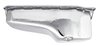 Stock Replacement Oil Pan for 1986-2002 Chevy 305, 350 ci. Engines w/Right Hand Dip Stick & 1-Piece Rear Main Seal [Chrome] - image 3