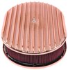 Finned Aluminum Air Cleaner Kit Oval 11 7/8 in. L x 8 1/4 in. W x 3 in. H [Copper] - image 2