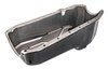 Stock Replacement Oil Pan for 1980-1985 Chevy Small Block Engines w/Right Hand Dip Stick & 2-Piece Rear Main Seal [Black] - image 2