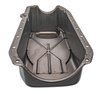 Stock Replacement Oil Pan for 1980-1985 Chevy Small Block Engines w/Right Hand Dip Stick & 2-Piece Rear Main Seal [Black] - image 4