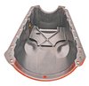 Stock-Style Replacement Oil Pan for 1965-1990 Big Block Chevy Mark IV [Orange Finish] - image 4