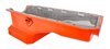 Street & Strip II Oil Pan for 1965-1990 Big Block Chevy [2-Piece Rear Main, Orange Finish] - image 2
