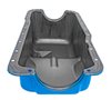 Stock-Style Replacement Oil Pan for 1965-1987 Small Block Ford [Blue] - image 4