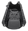 Stock Replacement Oil Pan for 1986-2002 Chevy 305, 350 ci. Engines w/Right Hand Dip Stick & 1-Piece Rear Main Seal [Black] - image 4