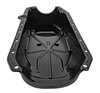 Stock Replacement Oil Pan for 1980-1985 Chevy Small Block Engines w/Right Hand Dip Stick & 2-Piece Rear Main Seal [Black] - image 4