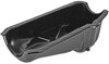 Stock Replacement Oil Pan for 1955-1979 Chevy Small Block Engines w/Left Hand Dip Stick & 2-Piece Rear Main Seal [Black] - image 2