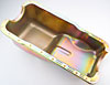 Stock-Style Replacement Oil Pan for 1965-1987 Small Block Ford 289-302 [Gold Zinc] - image 3