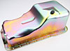 Stock-Style Replacement Oil Pan for 1965-1987 Small Block Ford 289-302 [Gold Zinc] - image 4