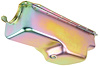 Stock-Style Replacement Oil Pan for 1972-1989 Small Block Chrysler 360 [Gold Zinc] - image 1