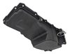 Retrofit Oil Pan for GM LS Series Turbo Engine Swaps with 1/2 NPT Turbo Oil Drain Back Ports [Cast Aluminum, Black] - image 2