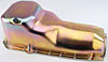 Stock-Style Replacement Oil Pan for 1964-1981 Oldsmobile 350-455 [Gold Zinc] - image 4