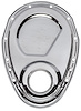 Timing Cover for 1955-1995 Small Block Chevy 283-400 [Chrome] - image 1
